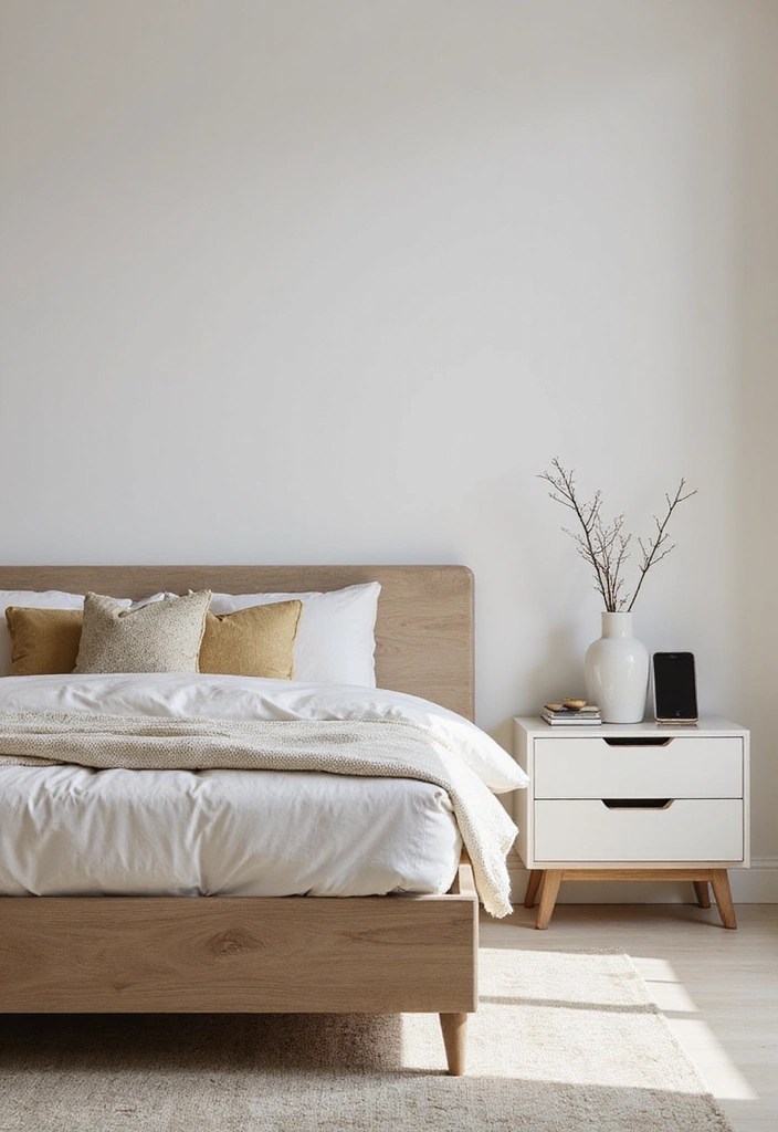 10 Minimalist Bedroom Ideas for Ultimate Cozy Vibes (Less Is More!) - 2. Functional Furniture