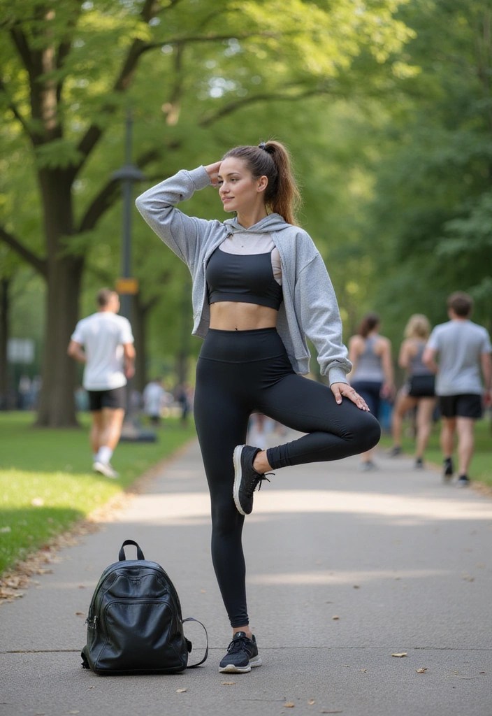 12 Casual Outfit Ideas That'll Make You Want to Ditch Your Sweatpants! - 8. Sporty Athleisure Look
