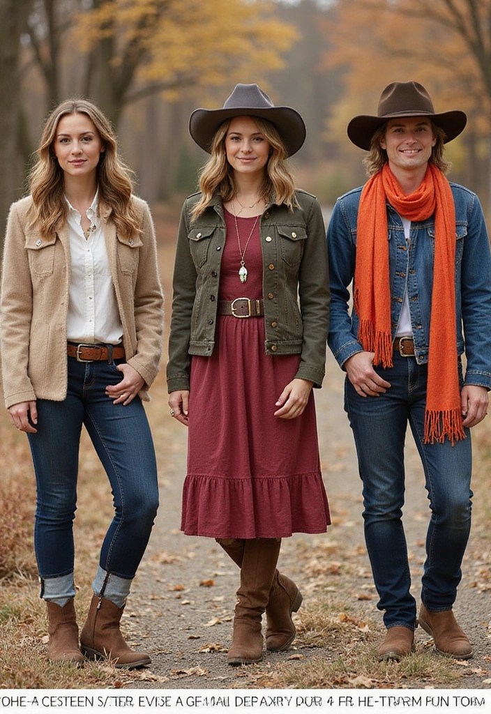 21 Cowgirl Outfits That'll Have You Yelling 'Yeehaw!' (You Won't Believe #7!) - 17. Western Style for Every Season